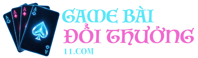 Logo game bài đổi thưởng 11 com